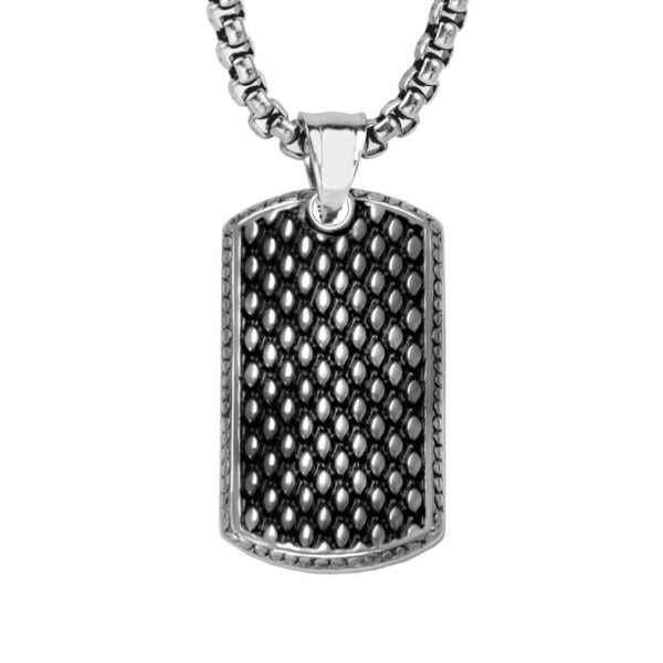 Men's Stainless Steel Necklace - 2 7FN-0007 - The Gallant Way