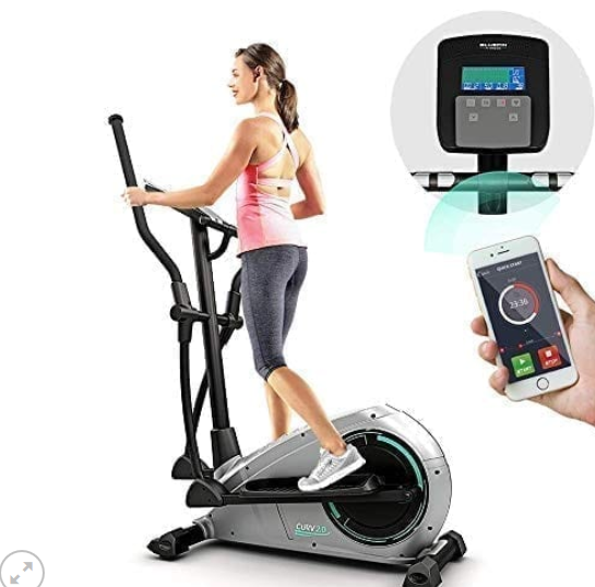 Air Rowing Machine with Video Screen Races