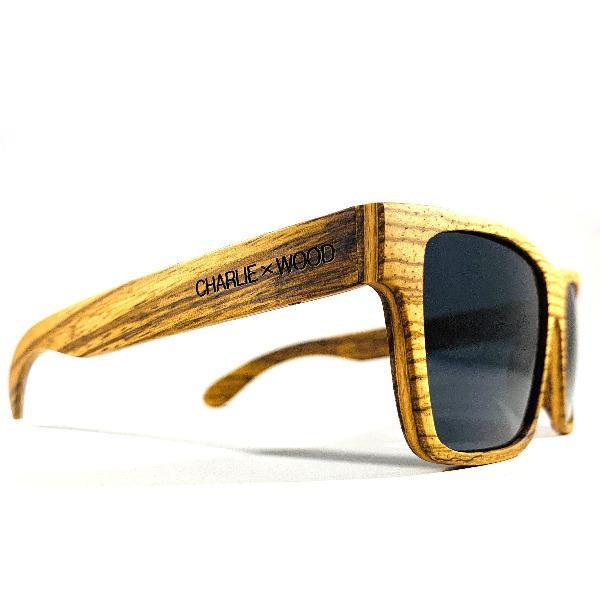 Edgewood - Halfrounded Wooden Sunglasses