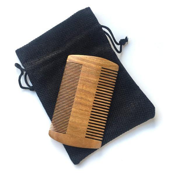 Foldable Beard Comb -Sandalwood