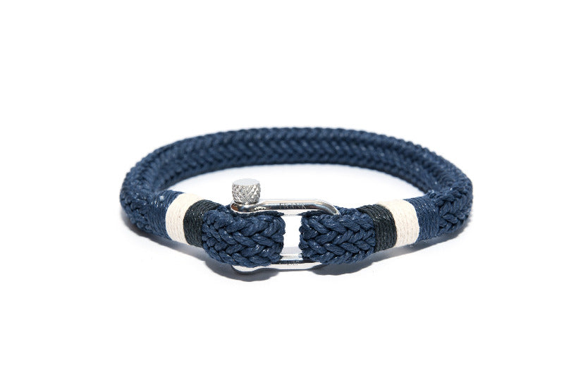 Mens Unique Nautical Blue Bracelet - The Gallant Way