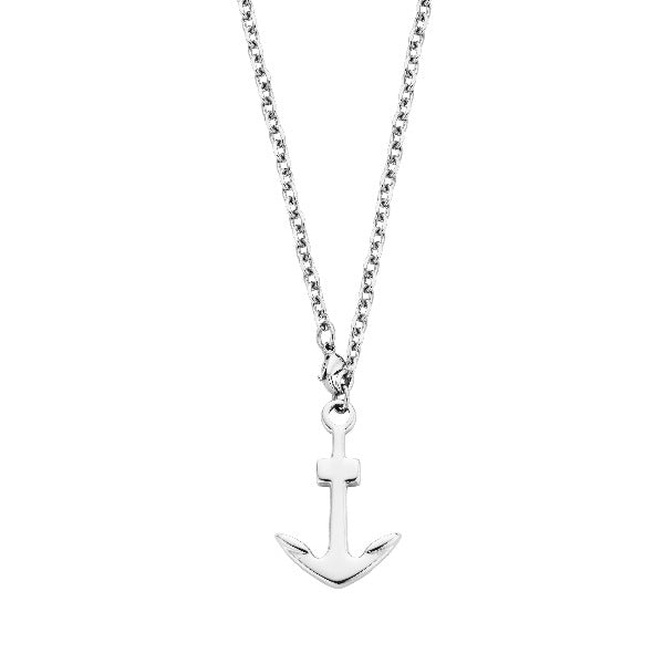 Men's Stainless Steel Necklace Nautical Anchor - The Gallant Way