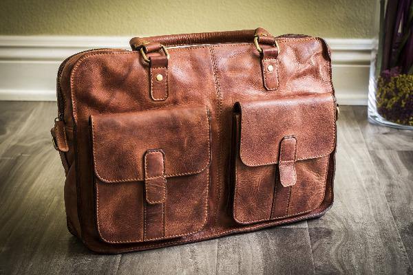 Men's Leather Briefcase - Commuter 4