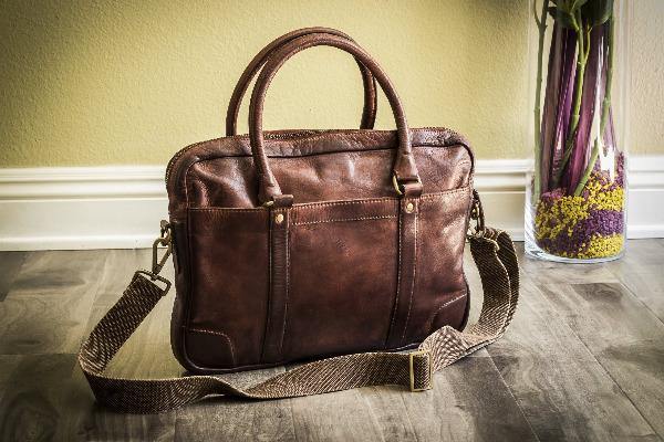 Men's Leather Briefcase -Sleek 8