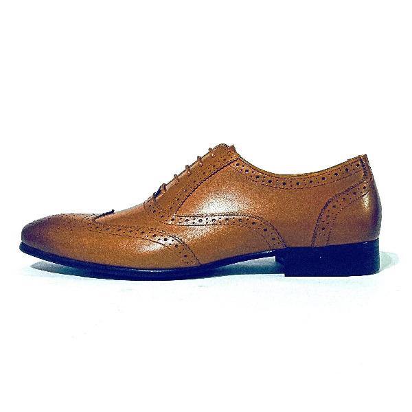 Elegant Success Brown Leather Shoes  C&C