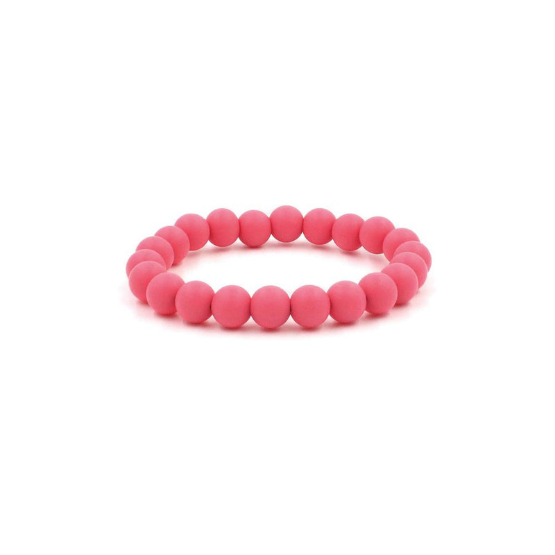 Watermelon Silicon rubber 9MM bead bracelets
