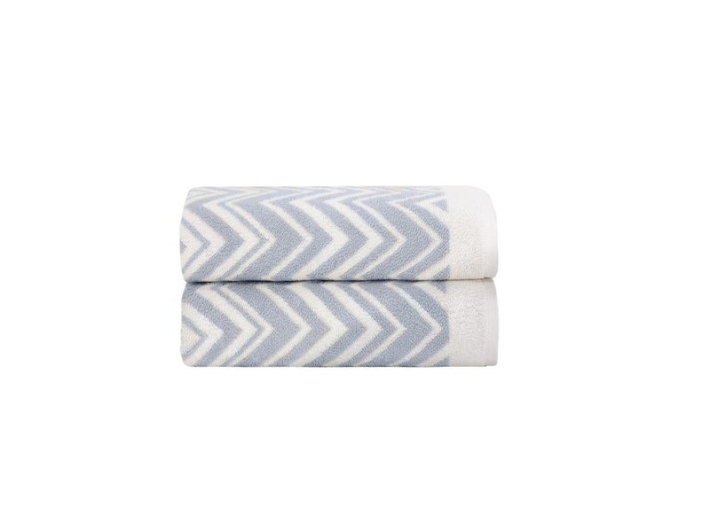 Santorini Collection 2 Bath Towels Set