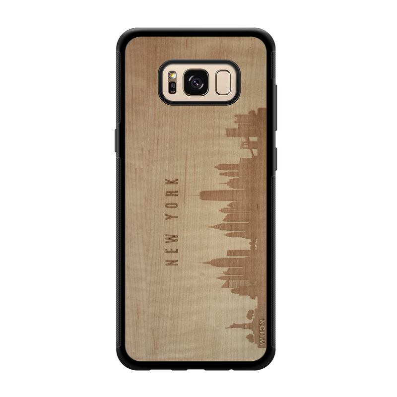 CityScape Wooden Phone Case | New York NY