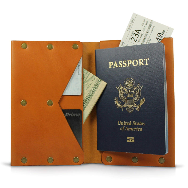 Hammer Riveted Travel Journal Wallet - The Gallant Way