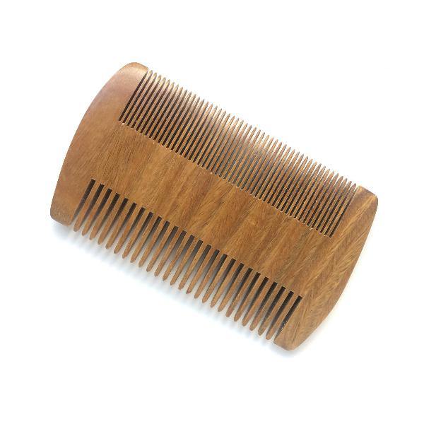 Beard Comb - Natural Sandalwood 2