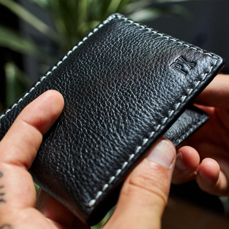 Bi-Fold Wallet Leather Wallet - Ayes - The Gallant Way