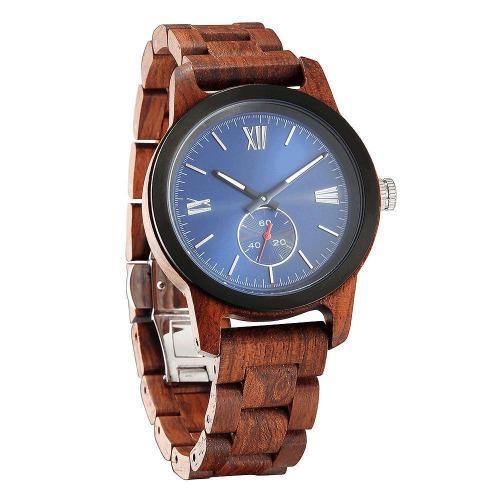 Men's Wood Watch Handcrafted Kosso 2