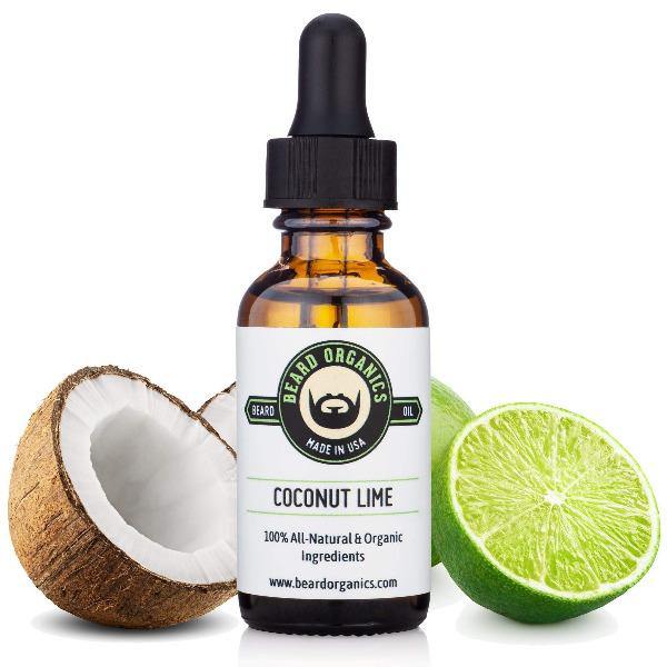 Men's Beard Oil Coconut Lime