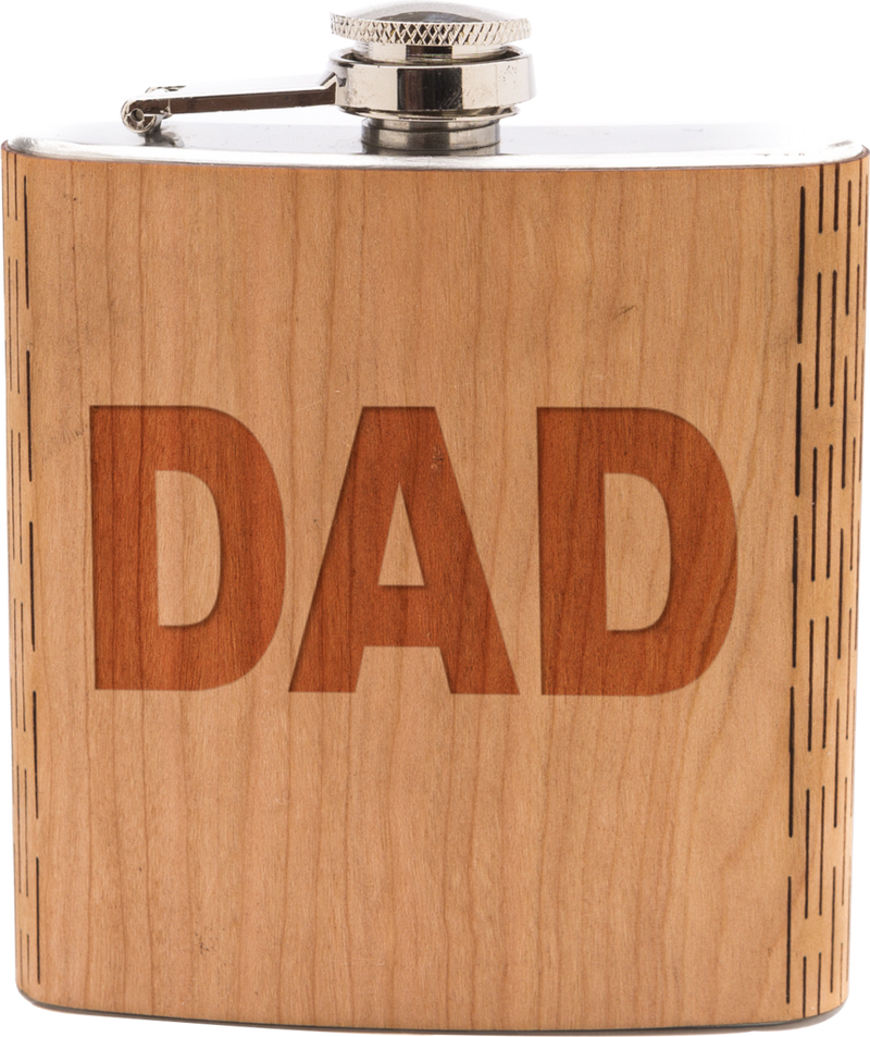 6 oz. Wooden Hip Flask | Father's Day Edition - The Gallant Way